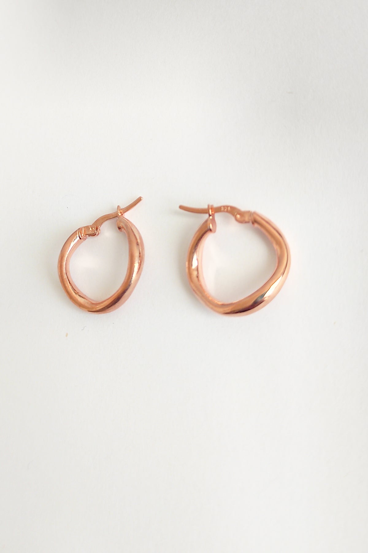 Wavy Silver Sharnel Earrings