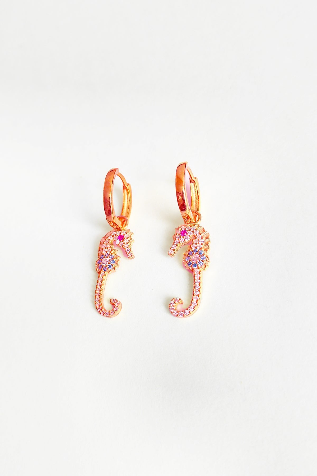 Seahorse Silver Earrings