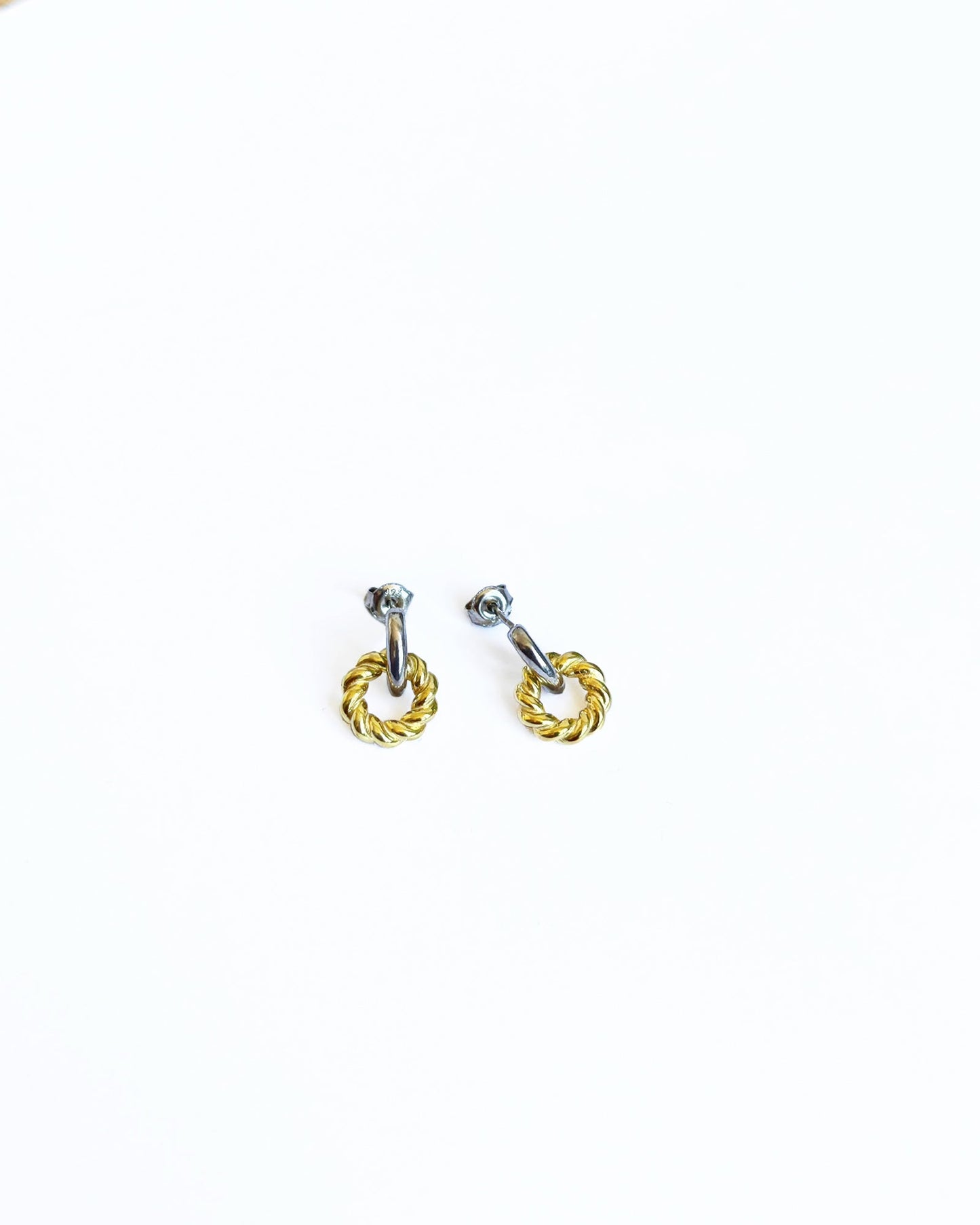 Without Stone Silver Hoops; Small Hoop Earrings Ethnic
