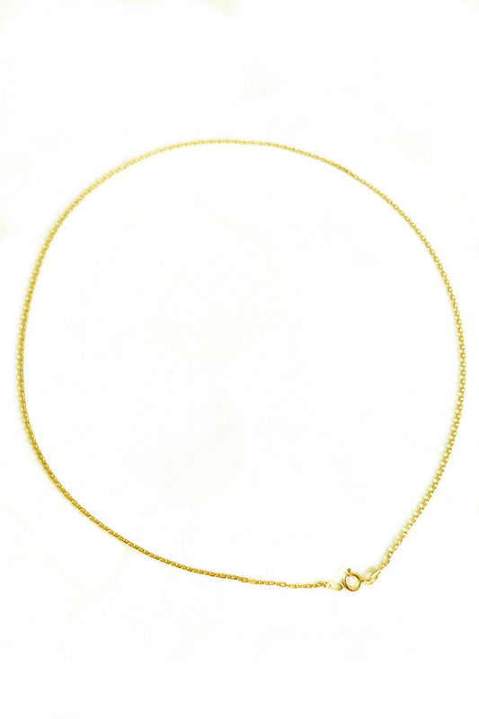 Thick Classic Silver Necklace Chain