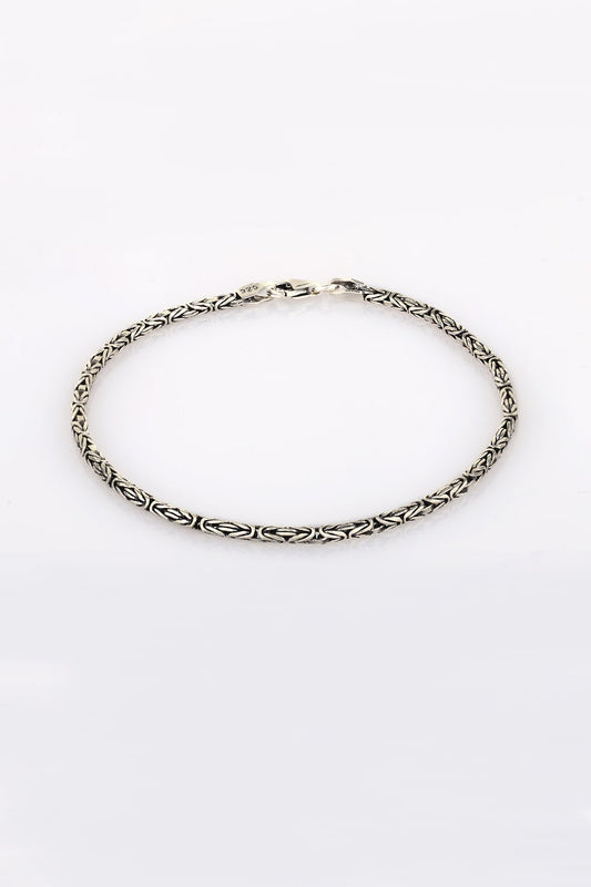 King Men Silver Bracelet