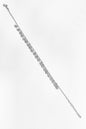 Dangling Spangles Silver Bracelet
