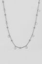 Sequin Silver Necklace
