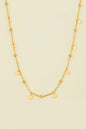 Sequin Silver Necklace