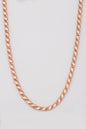 Silver Barley Chain Necklace