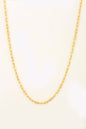 Snap Rectangle Silver Chain