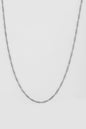 Singapore Model Silver Chain Necklace
