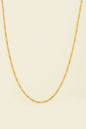 Singapore Model Silver Chain Necklace