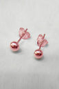 Silver Ball Earrings