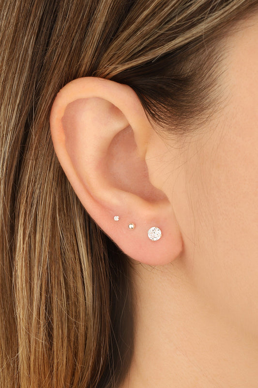 Triple Small Earring Combination