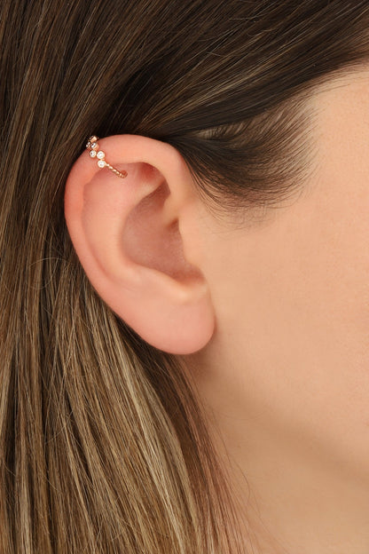Traverse Silver Cartilage Earrings