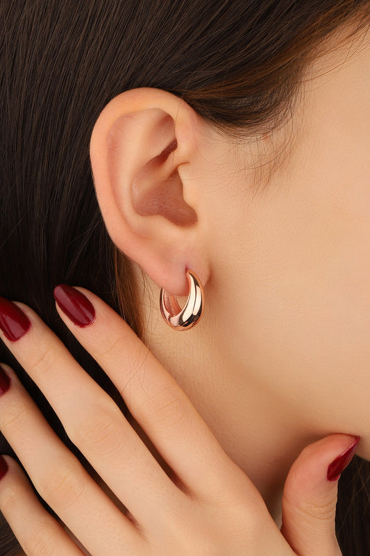 Sterling Silver Drop Hoop Earrings, Mini hoop Huggies with drop earrings