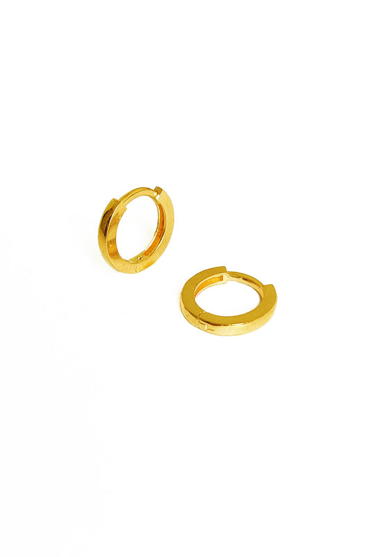 Small Hoop Earrings Without Stones