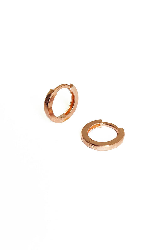 Small Hoop Earrings Without Stones