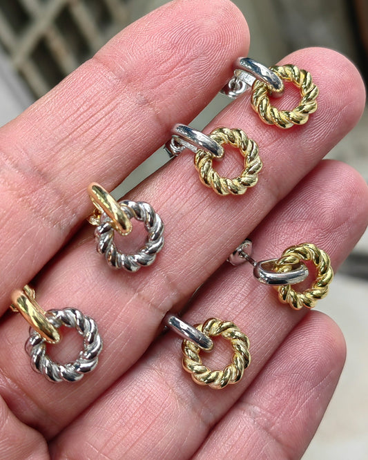 Without Stone Silver Hoops; Small Hoop Earrings Ethnic