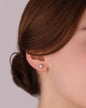 Evil Eye Stud Earrings, Tiny Silver Evil Eye Studs, Friendship Jewelry