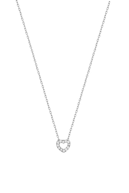 Sterling Silver Heart Necklace