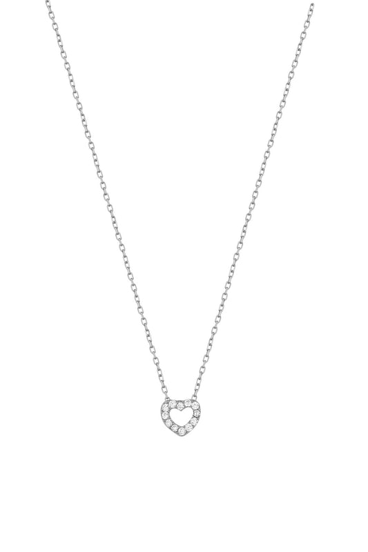 Sterling Silver Heart Necklace