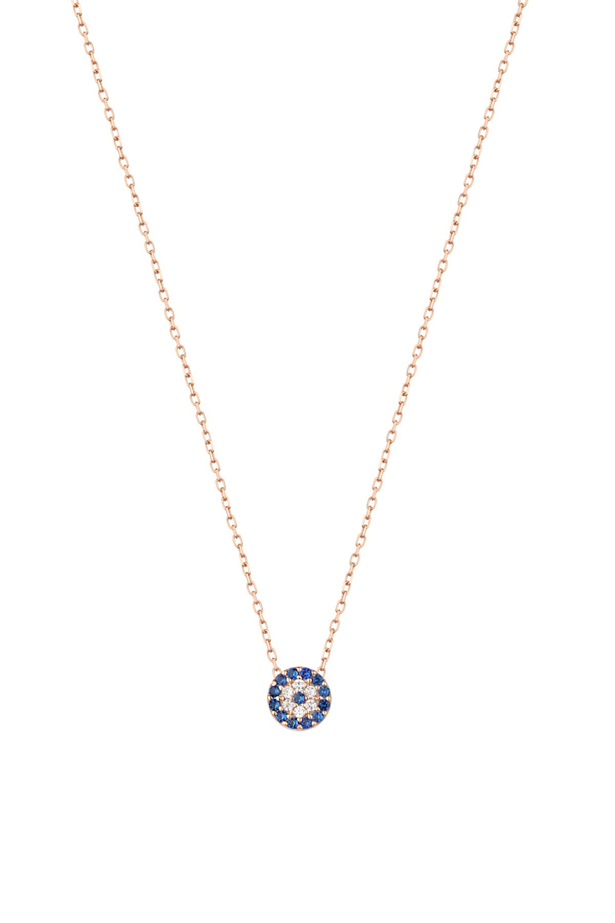 Classic Evil Eye Silver Necklace