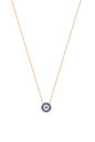 Classic Evil Eye Silver Necklace