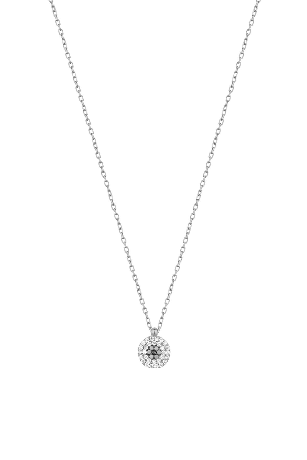 Turquoise Daisy Silver Necklace
