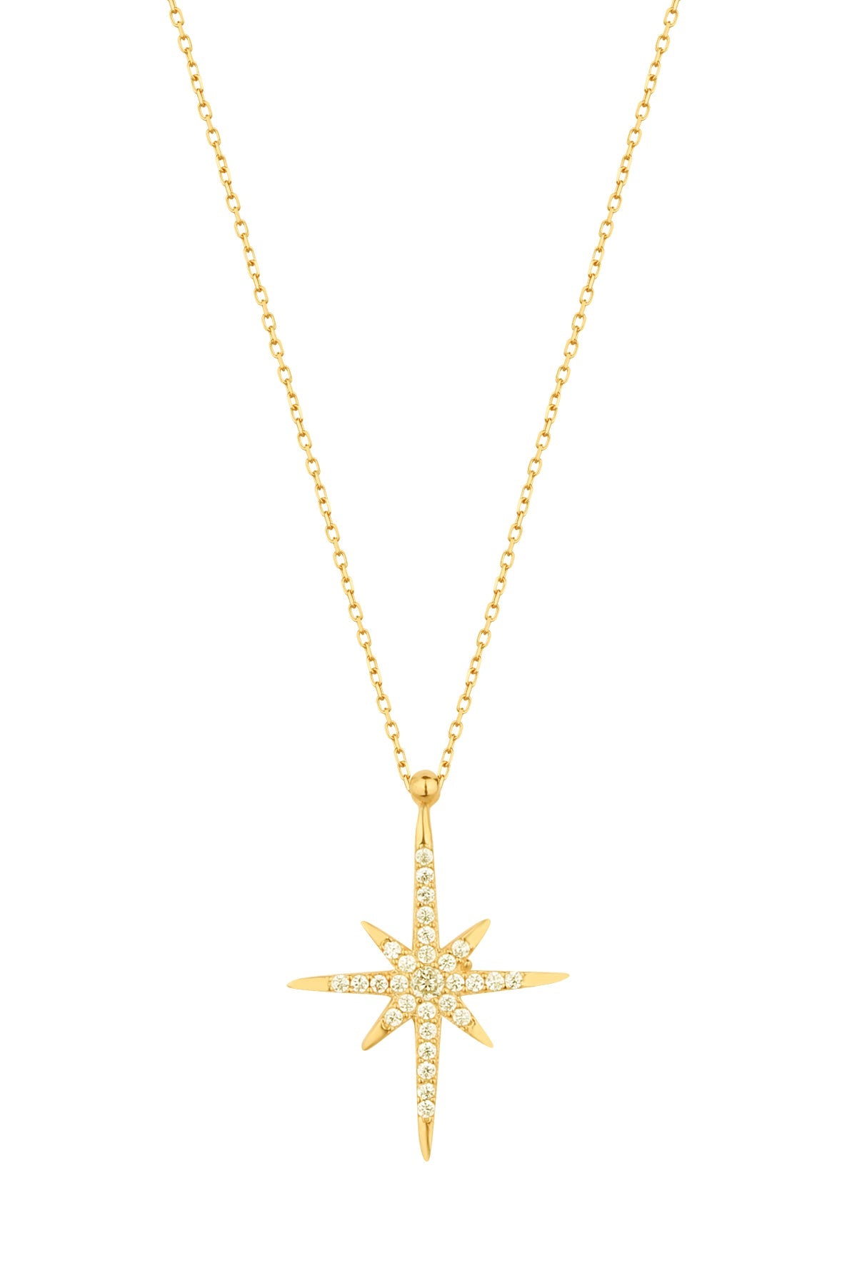 North Star Silver Necklace