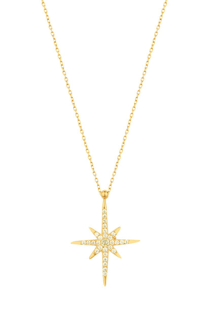 North Star Silver Necklace