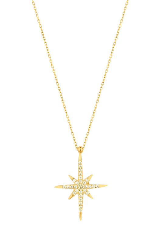 North Star Silver Necklace