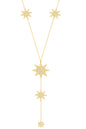North Star Y Silver Necklace
