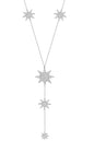 North Star Y Silver Necklace