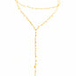 Choker and Y Necklace 2 in 1 Star Silver Necklace, Dual Charm Choker & Y Necklace Set
