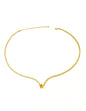 Star Tennis Necklace, Cubic Zirconia Gemstone 925 Sterling Silver Rose Gold Vermeil