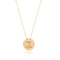 Personalized Oval Gift Necklace with Name Written