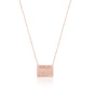 Love Calendar Gift Silver Special Date Necklace