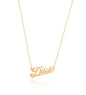 Sterling Silver Name Necklace for Gift
