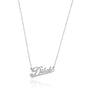 Sterling Silver Name Necklace for Gift