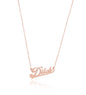 Sterling Silver Name Necklace for Gift
