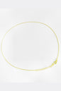 Classic Silver Necklace Chain