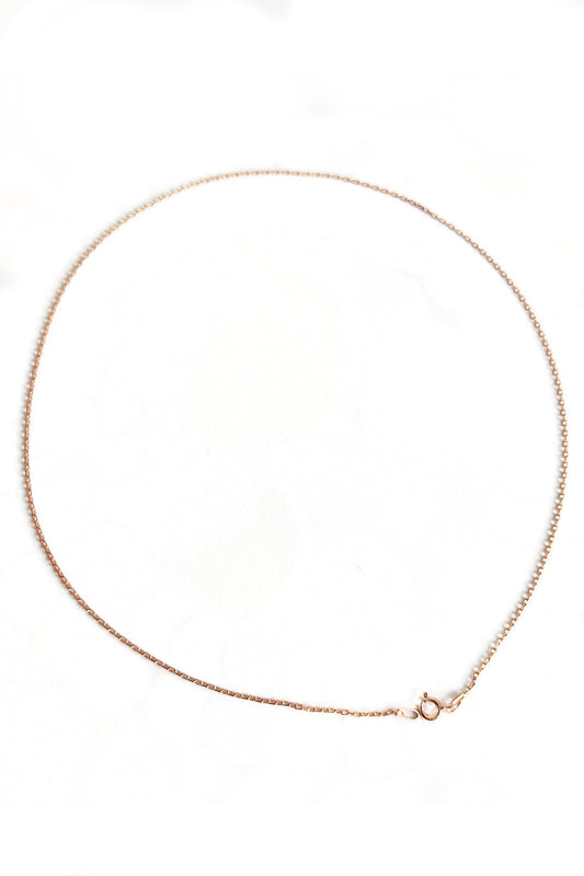 Thick Classic Silver Necklace Chain