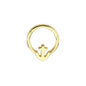 Non Stone Anchor 14K Gold Helix Piercing