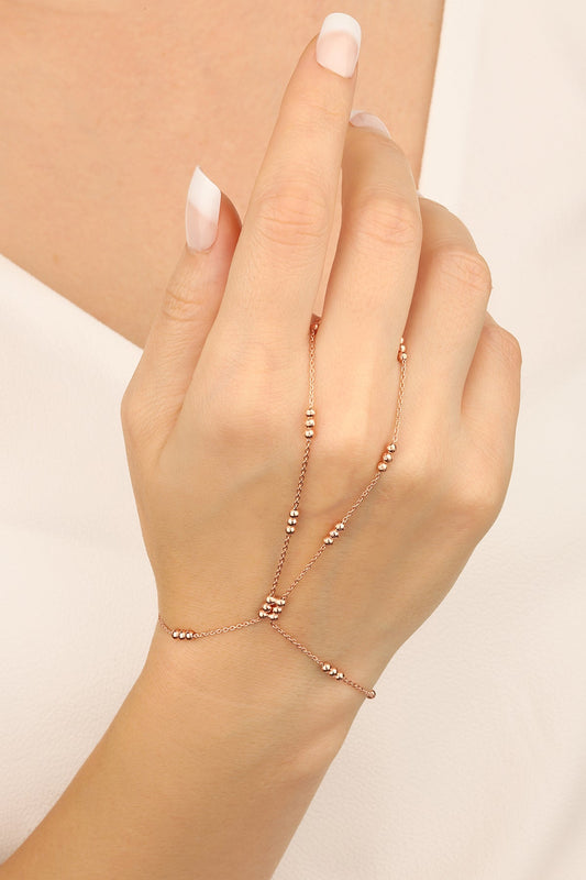 Round Silver Sahmeran Bracelet