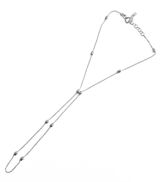 Stoneless Chain Silver Sahmeran Bracelet