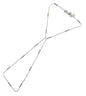 Stoneless Cylinder Chain Silver Sahmeran Bracelet