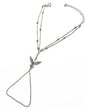 Double Color Bird Sterling Silver Slave Bracelet